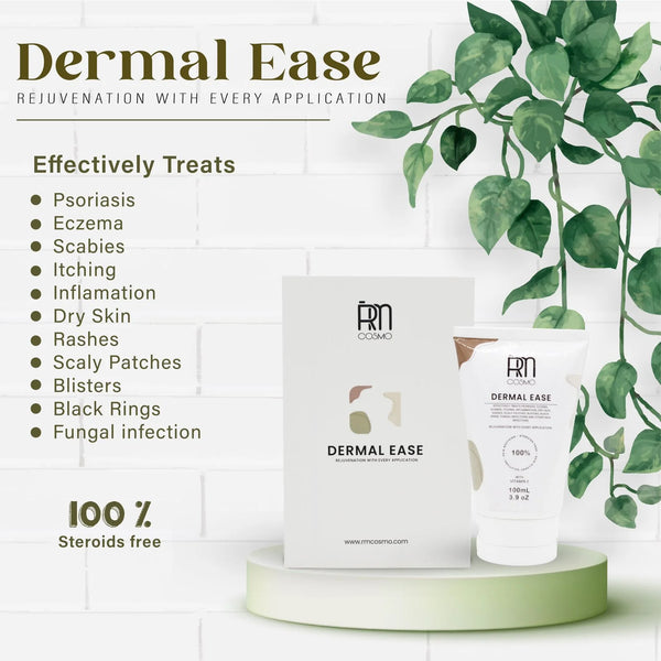 Dermal Ease Healing Cream – Relieve Psoriasis, Eczema & Skin Irritations