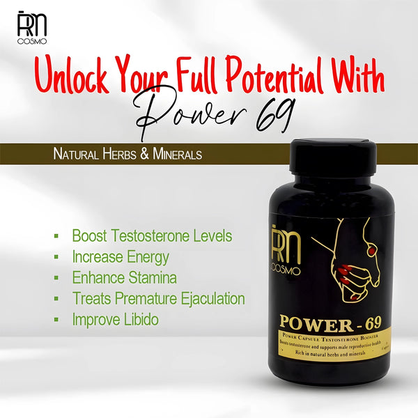 Power 69 Capsule – Natural Testosterone Booster