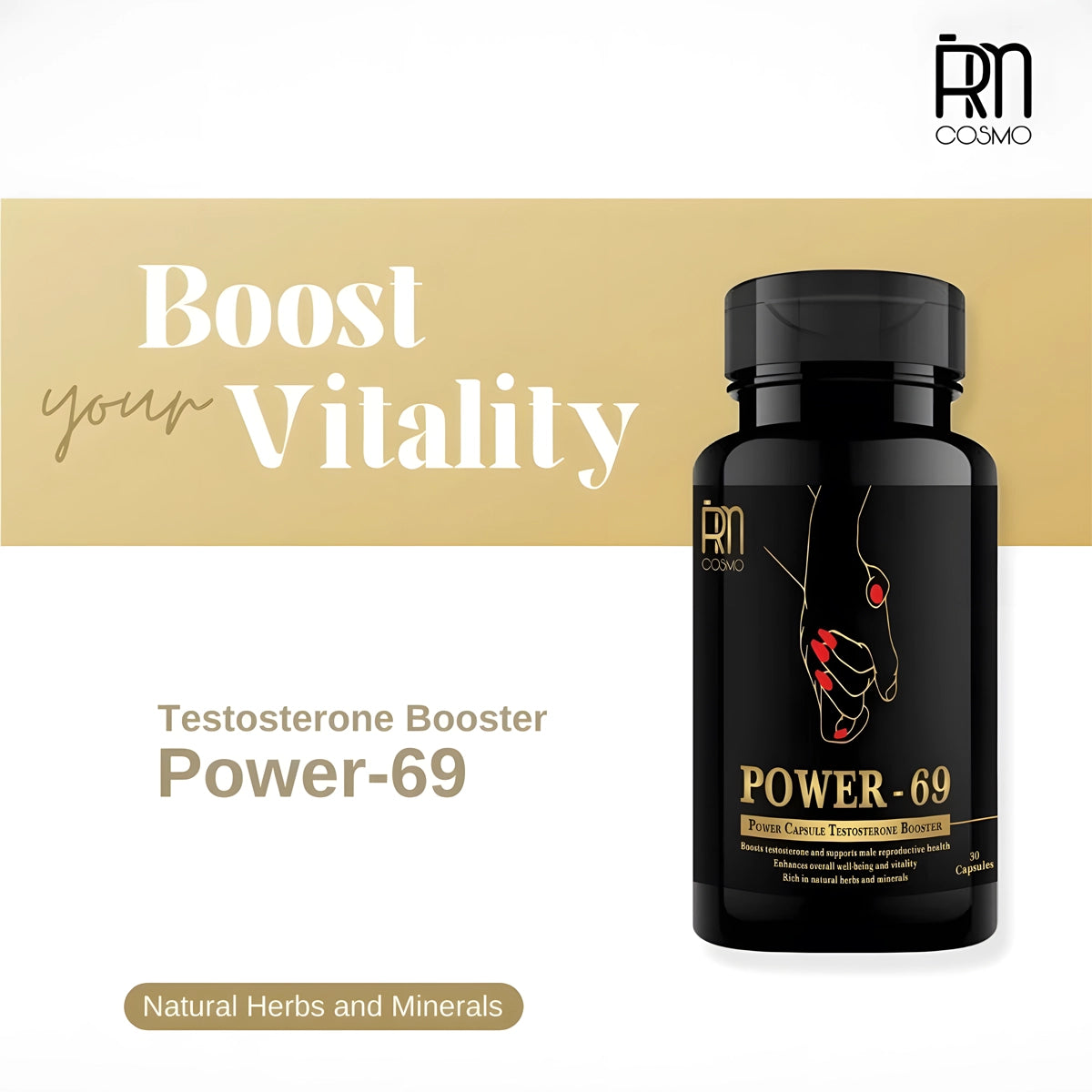 Power 69 Capsule – Natural Testosterone Booster