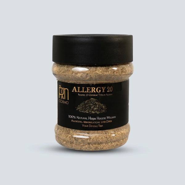 Safoof Allergy 20 – Natural Herbal Remedy for 20 Types of Allergies